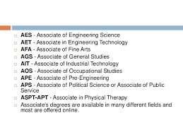 Associate Degree In Science